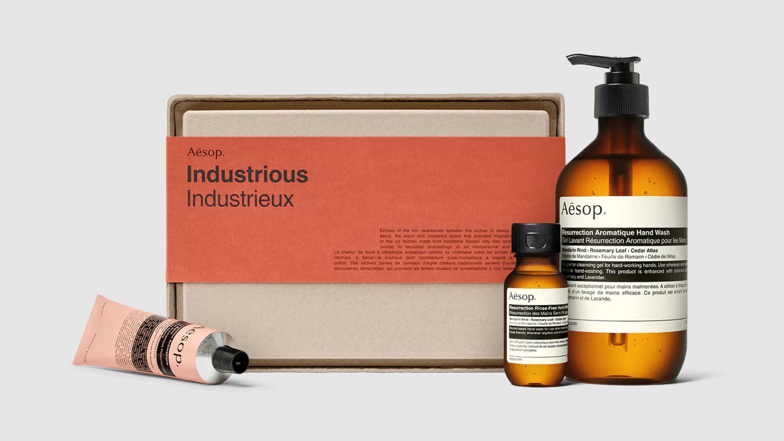 набор уходовой косметики Aesop Industrious